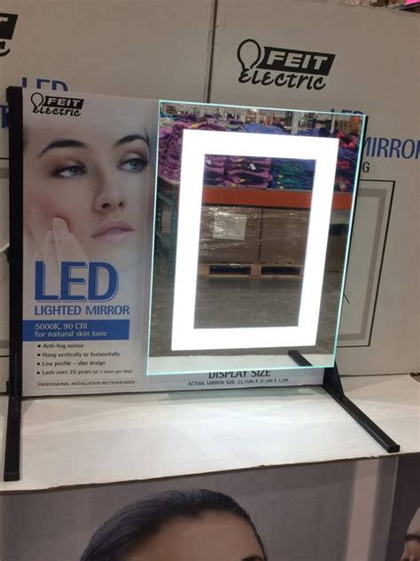 Winnola Feit Electric Led Lighted Mirror Anti Fog 5000k 90cri For